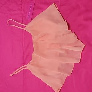 Shop trendy orange Creamsicle crop top